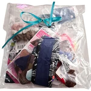 Huge Hair Accessory Lot Jasmine Ties Elastics Mesh Headband Pearl Scrunchies